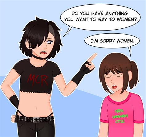 I'm Sorry Women by brashbird on DeviantArt