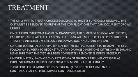 Ear disease - cholesteatoma and it's treatment.pptx