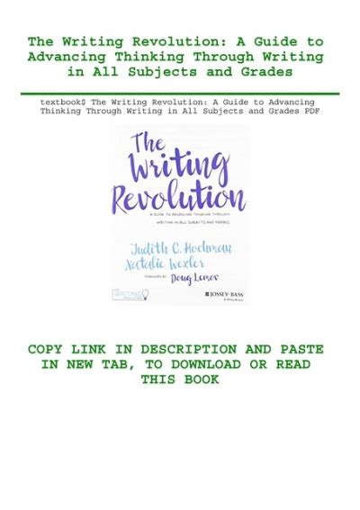 Image result for Writing Revolution Text Book