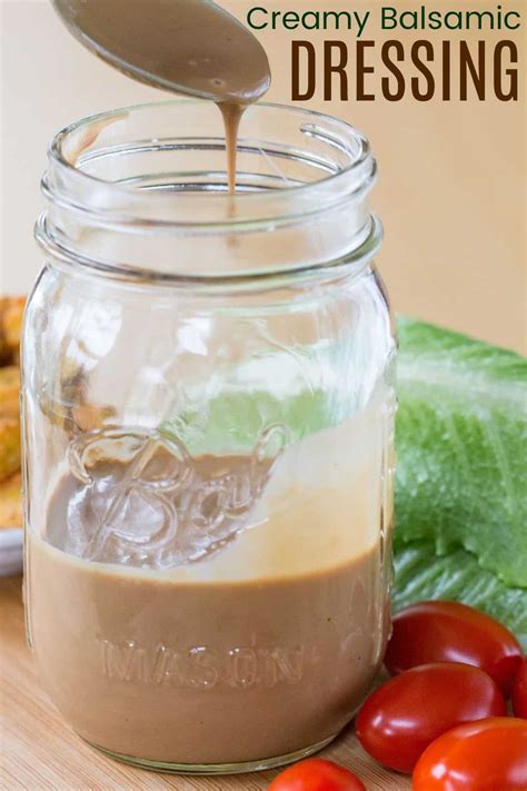 Creamy Balsamic Dressing Recipe | Cupcakes & Kale Chips