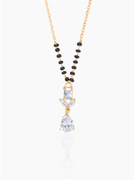 Buy Chahel 18K Gold Plated Mangalsutra - Women's Mangalsutra Necklaces ...