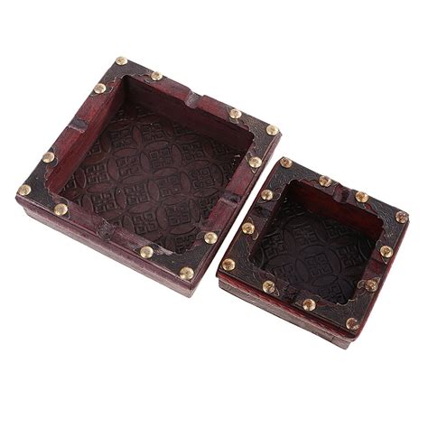 Buy Rare Vintage Wooden Ashtray Cigarette Cigar Handmade Tobacco Wooden ...
