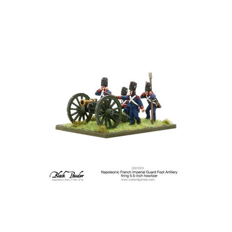 Buy Napoleonic French Imperial Guard Foot Artillery firing howtizer ...