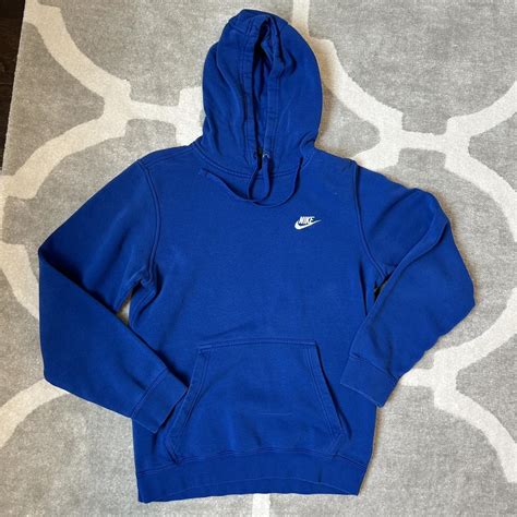 Nike Women's Blue Hoodie | Depop