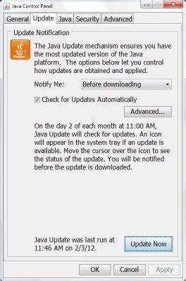 Image result for How to Check Java Settings
