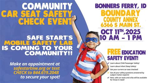 ?Safe Start is coming to Bonners Ferry! , 6566 South Main Street ...