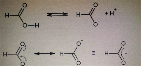 Write the resonance structures of formate ion. What do you infer ...
