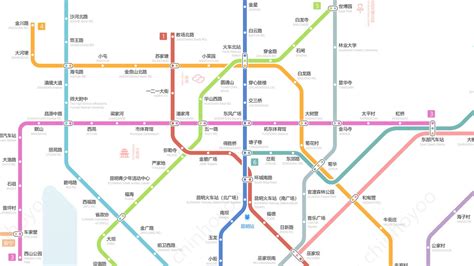 昆明轨道交通线路图（2050+ / 2022 / 2020 / 2019） - 知乎