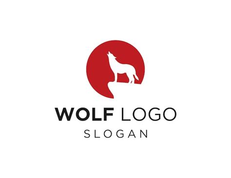 Wolf-Logo-Design | Premium Vektor