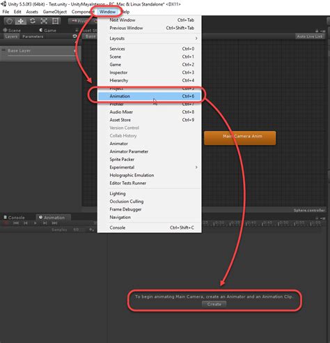 Unity Play Animation Clip 的图像结果