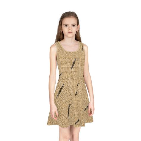 Burlap Sack Dress