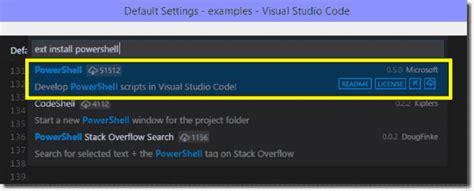 Image result for PowerShell Extension for Visual Studio Code