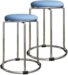 Indian Decor 45223 Stacking Chairs/Stools, Home Stainless Steel Dining ...