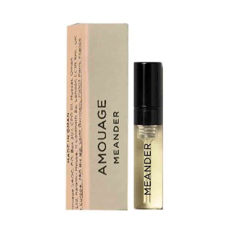 Amouage Meander Eau De Parfum For Unisex Vials 2ml