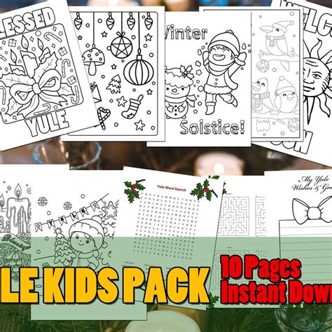 Image result for Yule Coloring Pages