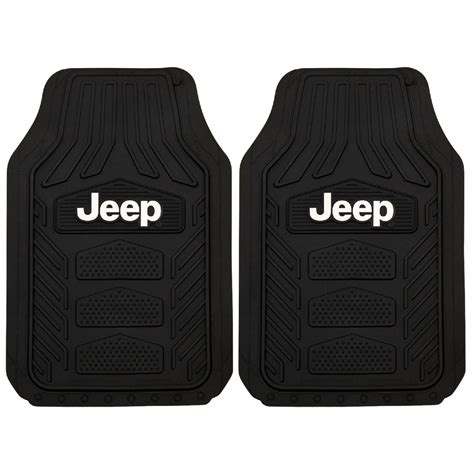 Plasticolor WeatherPro Jeep Front Floor Mats, Universal Fit, Easy to ...