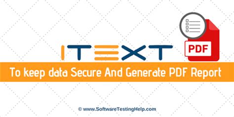 itext Tutorial: Convert Data To PDF Report Using Java & iText