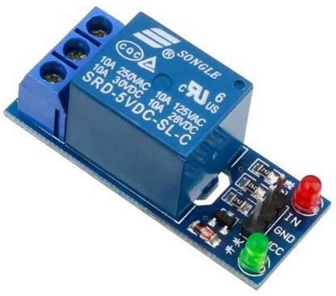 Prowans 1 Channel 5V 10A Relay Control Board Module with Optocoupler ...