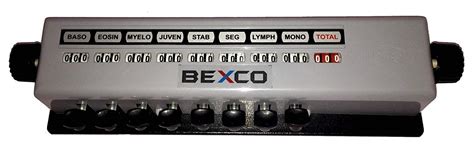 BEXCO BLOOD CELL COUNTER 8 KEY : Amazon.in: Sports, Fitness & Outdoors