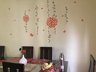 Decals Design 'Butterflies' Wall Sticker (PVC Vinyl, 50 cm x 70 cm ...