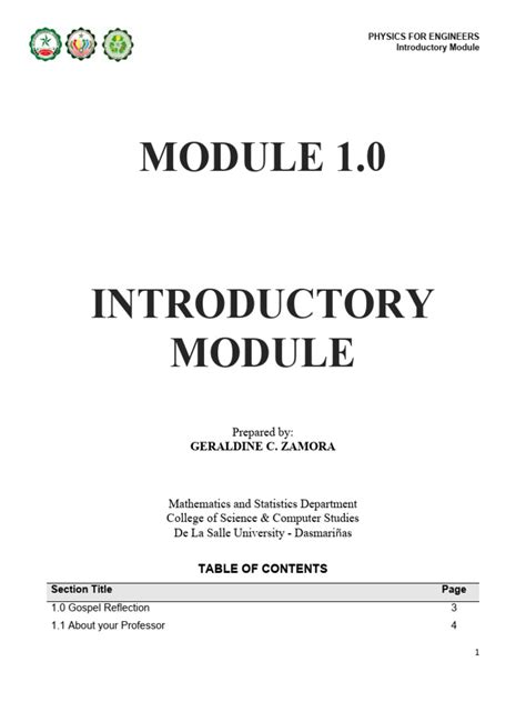 Engineering Module 1 的图像结果