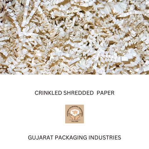 Shredded Paper - Crinkle Shredded paper Manufacturer from Rajkot