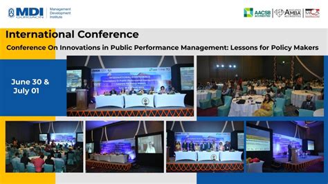 MDI Gurgaon Organises International Conference | One of the Top B ...