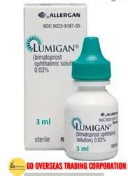 Eye Drops - Lumigan 0.01% Ophthalmic Solution Bimatoprost Ophthalmic ...