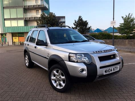 2004 LAND ROVER FREELANDER TD4 HSE S/W SILVER, F/S/H, FULL LEATHER ...