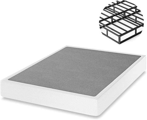 Stylish Bed Box Spring On Floor For Home Style