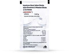 Movicol Sachet Of 13.81gm Oral Powder: Uses, Side Effects, Price ...