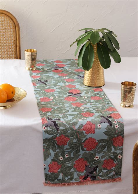 Get Floral Printed Table Runner at ₹ 1169 | LBB Shop