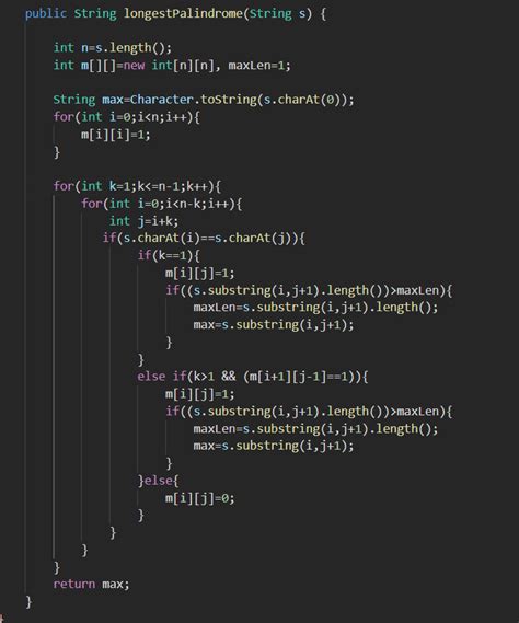 Image result for Longest Palindromic Substring for Sample Elephant in Python