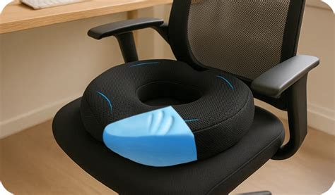 Donut Pillow for Tailbone & Post Surgery Relief | Sleepsia Orthopedic ...