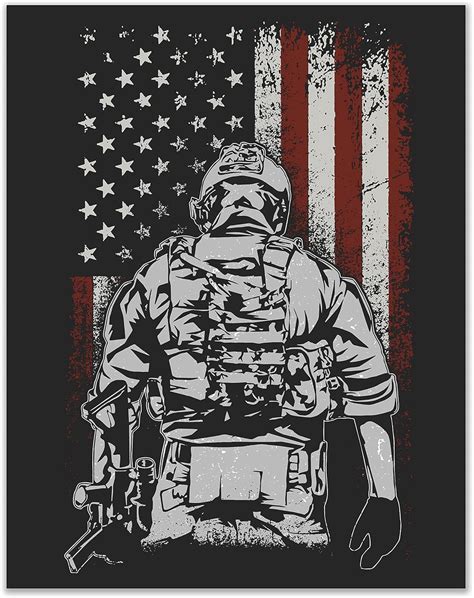 Summit Designs Military USA Wall Art Decor Prints - | Ubuy India