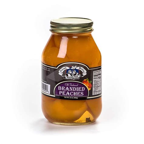 Amish Wedding Brandied Peaches, 32 oz. Quart Jar - Walmart.com
