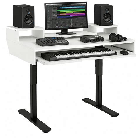 StudioPad Riser- Height Adjustable Music Production Desk – Timber Acoustics