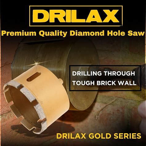 Drilax 3.5 Inch Masonry Hole Saw | Heavy Duty Dry India | Ubuy