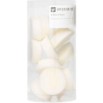 White Compound Pad 45mm x 12 (Orbital) Box | Halfords UK