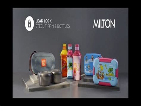"Back to School" with Milton's leak lock bottles and tiffins