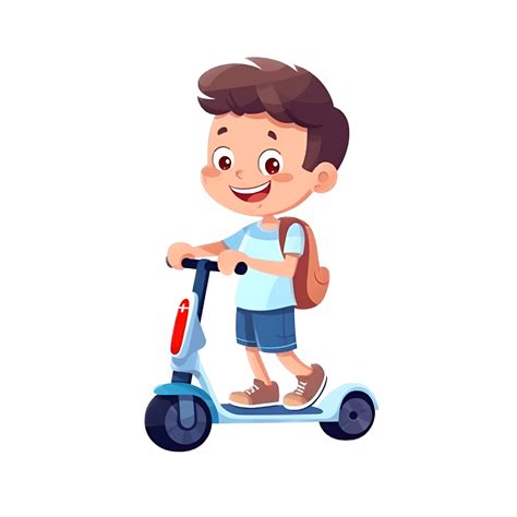 Scooter Cartoon PNGs for Free Download