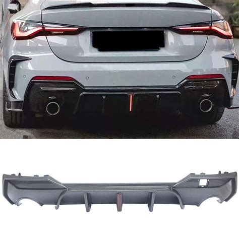 Buy NINTE Rear Diffuser for 2021 2022 BMW 4 Series G22 G23 M-Sport With ...