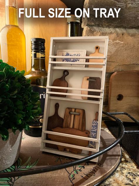 Cutting Board Rack - December Kit of the Month 2023 – amandamade