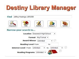 Destiny Library Manager Image 的图像结果