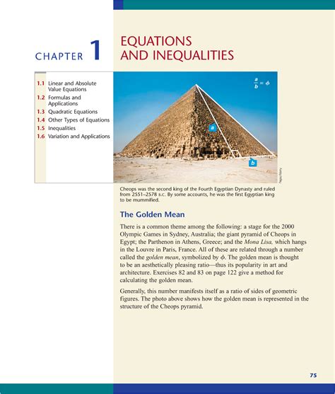 College Algebra and Trigonometry - ####### 75 C H A P T E R 1 The ...