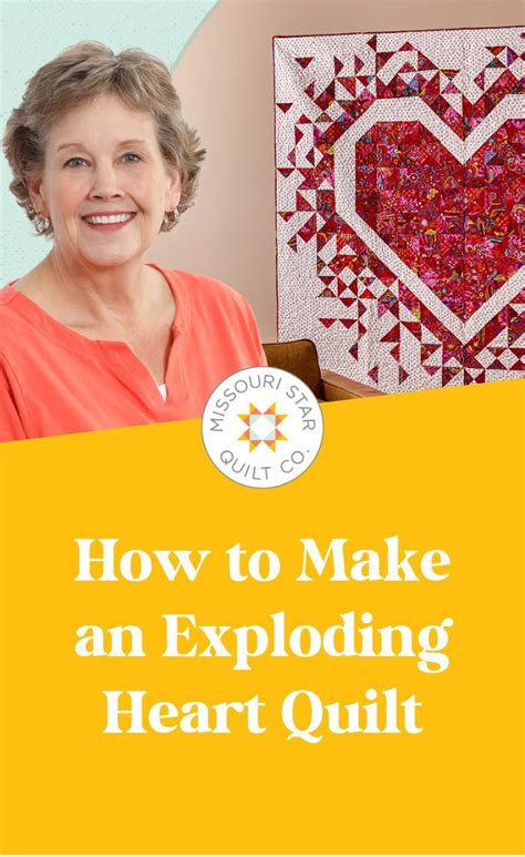 Image result for Exploding Heart Quilt Pattern Tutorial