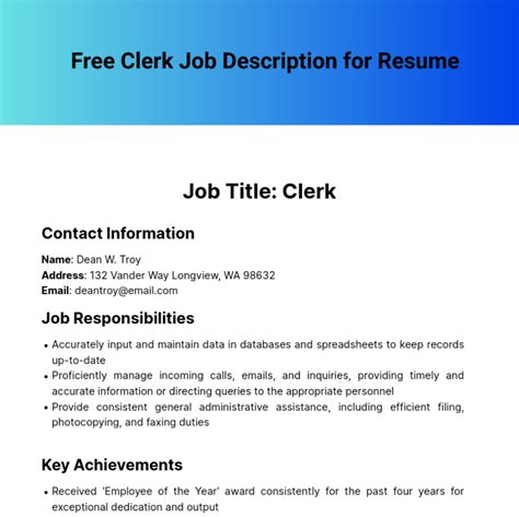 Kmart Store Clerk Job Description at Christine Voss blog