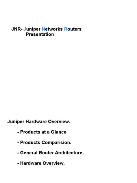Image result for Juniper Tutorial