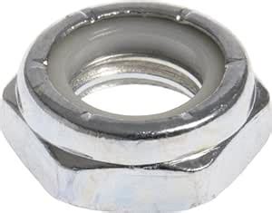 The Hillman Group 44222 10-32 Thin Pattern Nylon Insert Stop Nut, Zinc ...