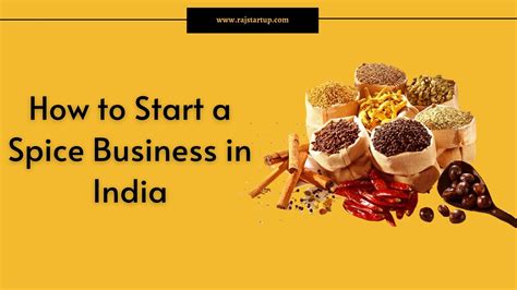 How to start a spice business in India from home in 2023